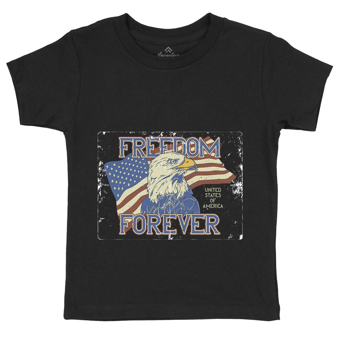 American Eagle Kids Crew Neck T-Shirt American B274