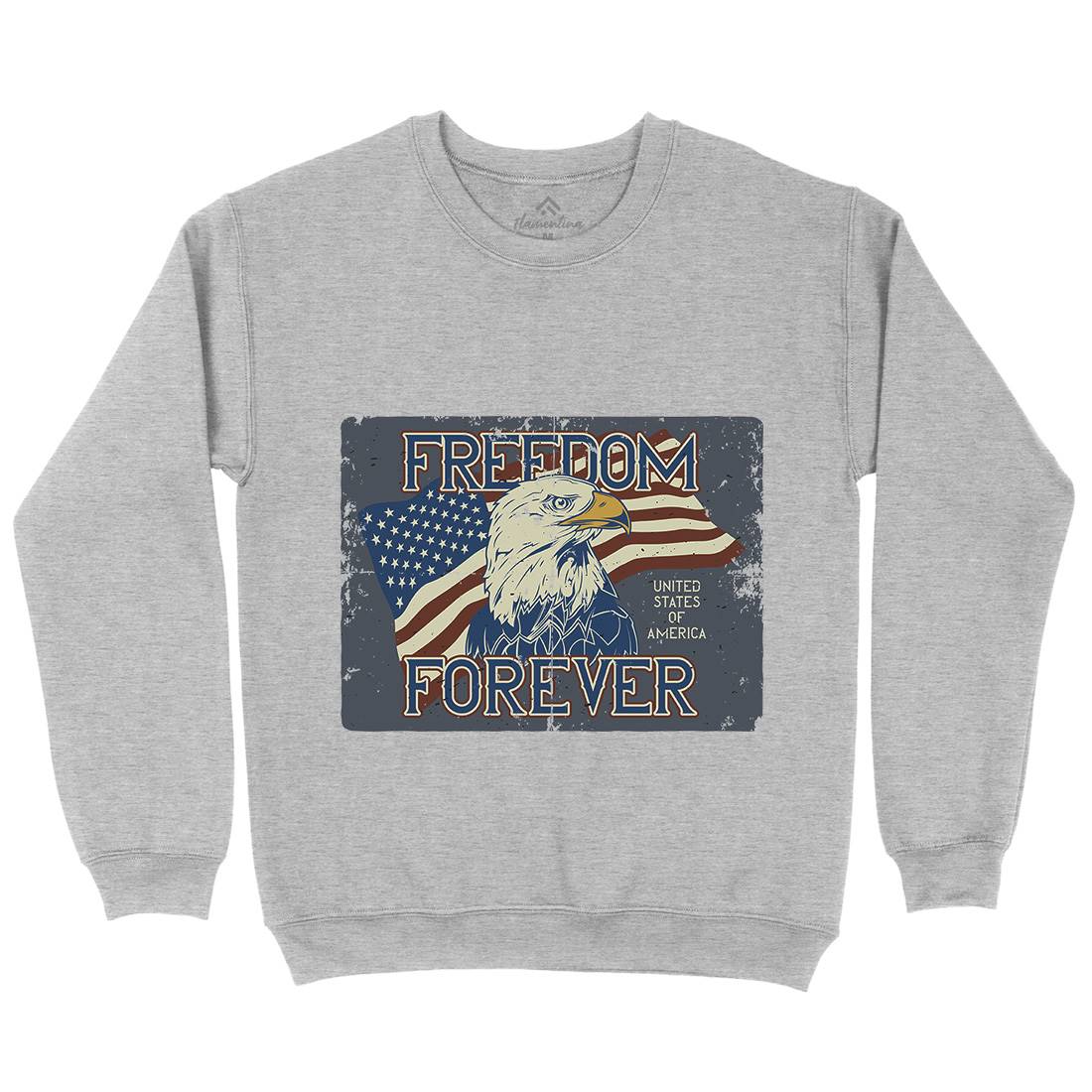 American Eagle Mens Crew Neck Sweatshirt American B274