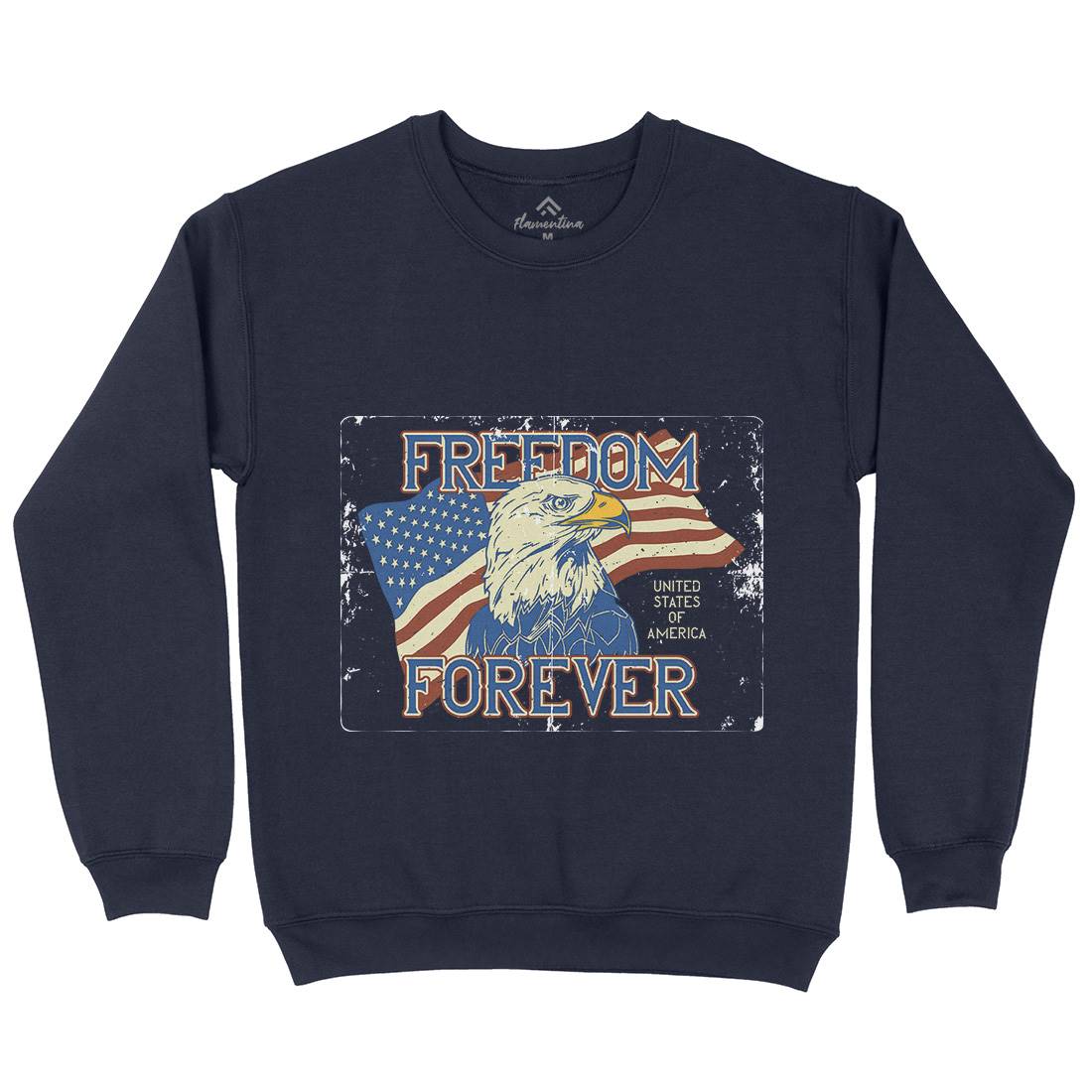 American Eagle Mens Crew Neck Sweatshirt American B274