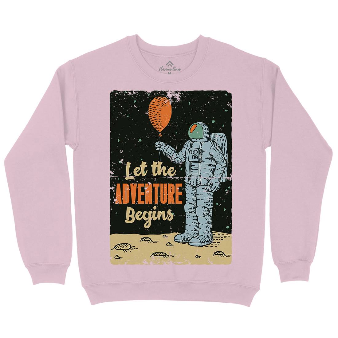 Astronaut Kids Crew Neck Sweatshirt Space B275