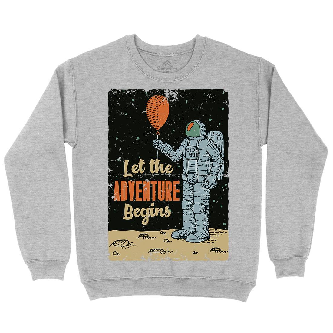 Astronaut Kids Crew Neck Sweatshirt Space B275