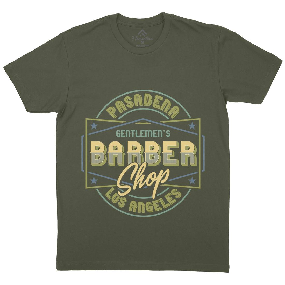 Beard Mens Crew Neck T-Shirt Barber B277
