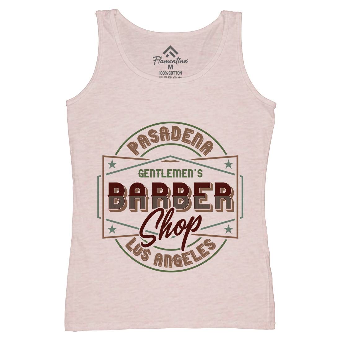 Beard Womens Organic Tank Top Vest Barber B277