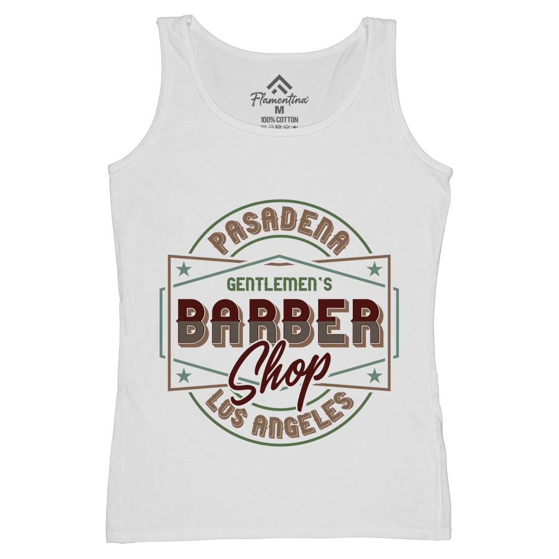 Beard Womens Organic Tank Top Vest Barber B277