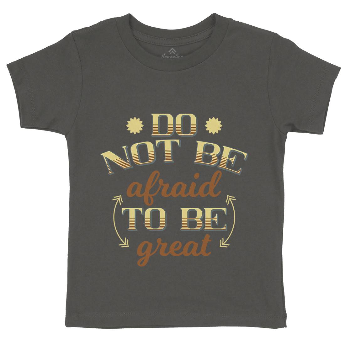 Be Great Kids Organic Crew Neck T-Shirt Retro B278