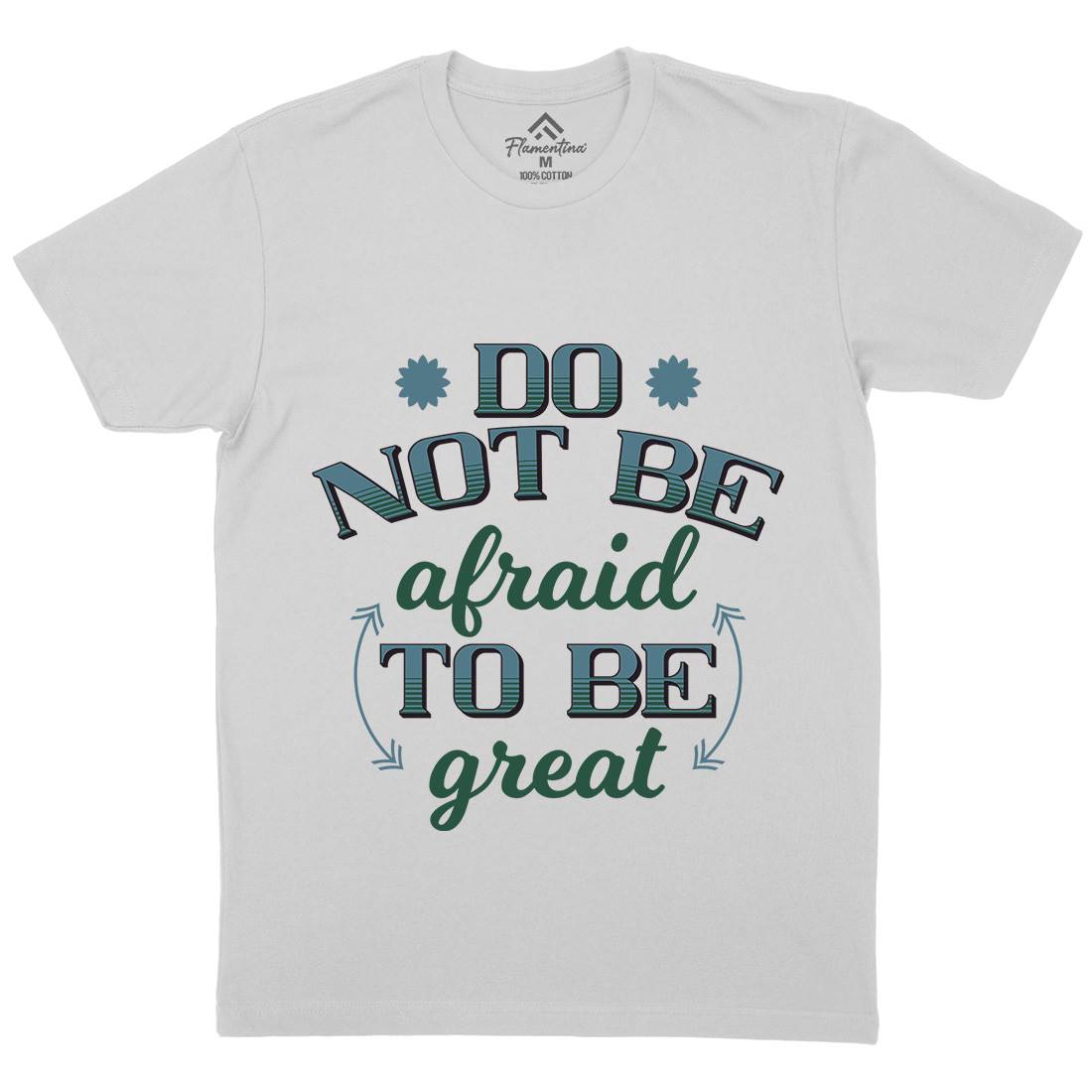 Be Great Mens Crew Neck T-Shirt Retro B278