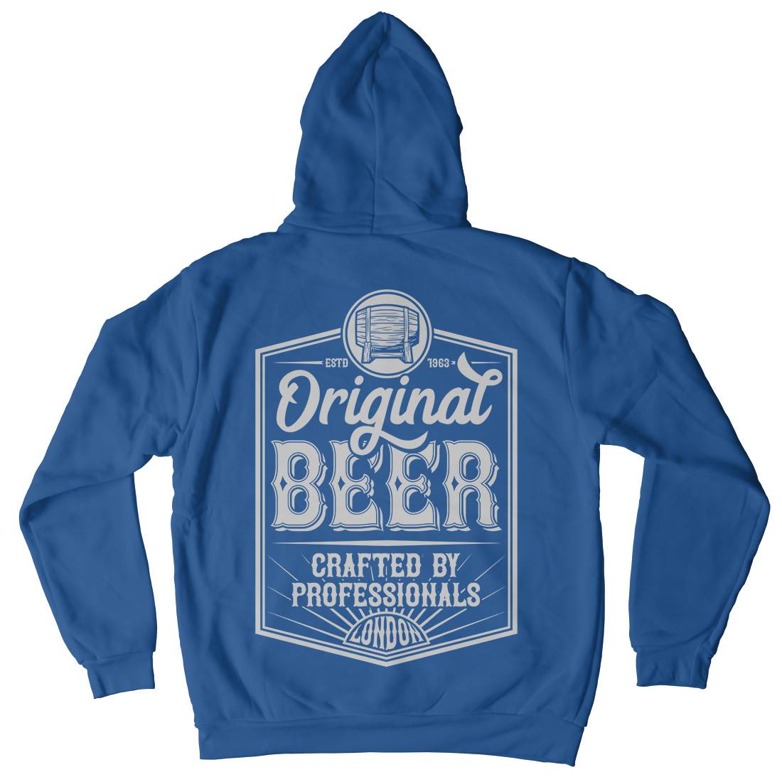 Original Beer Mens Hoodie With Pocket Drinks B280