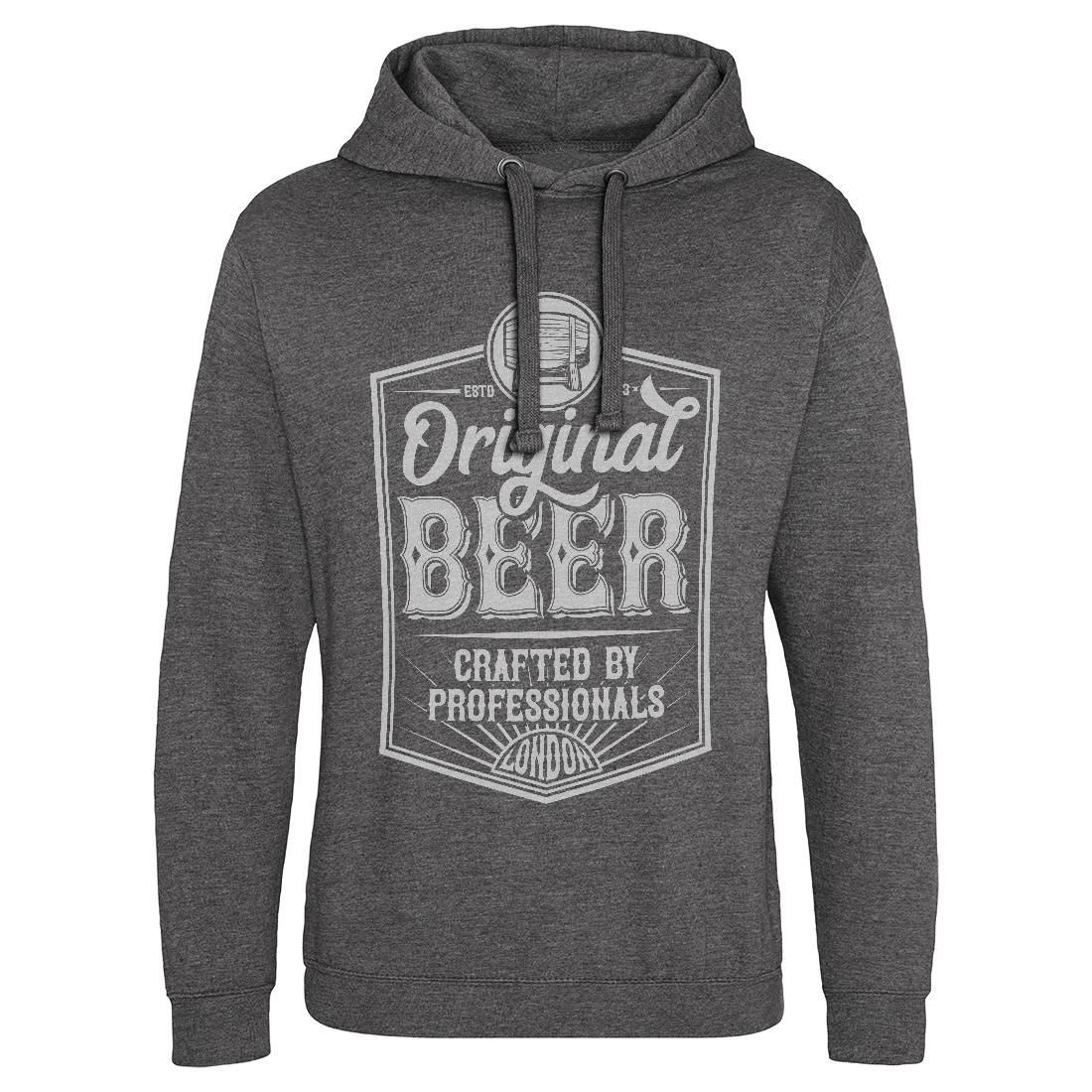 Original Beer Mens Hoodie Without Pocket Drinks B280