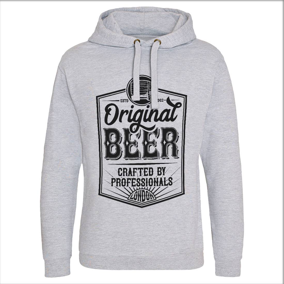 Original Beer Mens Hoodie Without Pocket Drinks B280