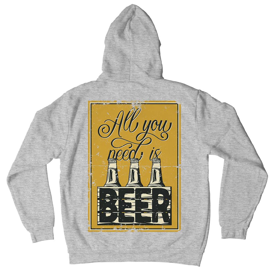 All You Need Is Beer Kids Crew Neck Hoodie Drinks B284