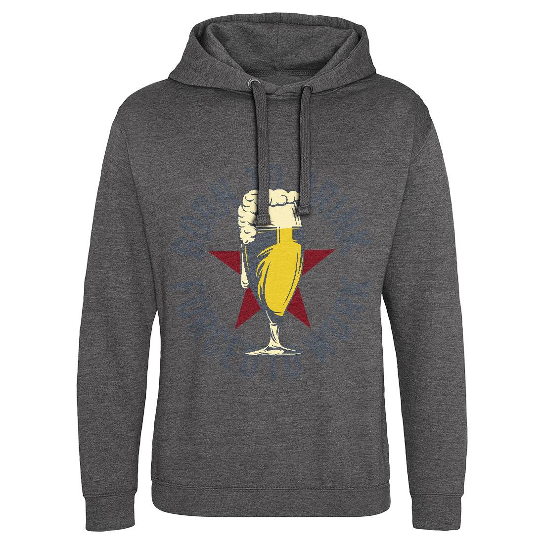 Born To Drink Beer Mens Hoodie Without Pocket Drinks B286
