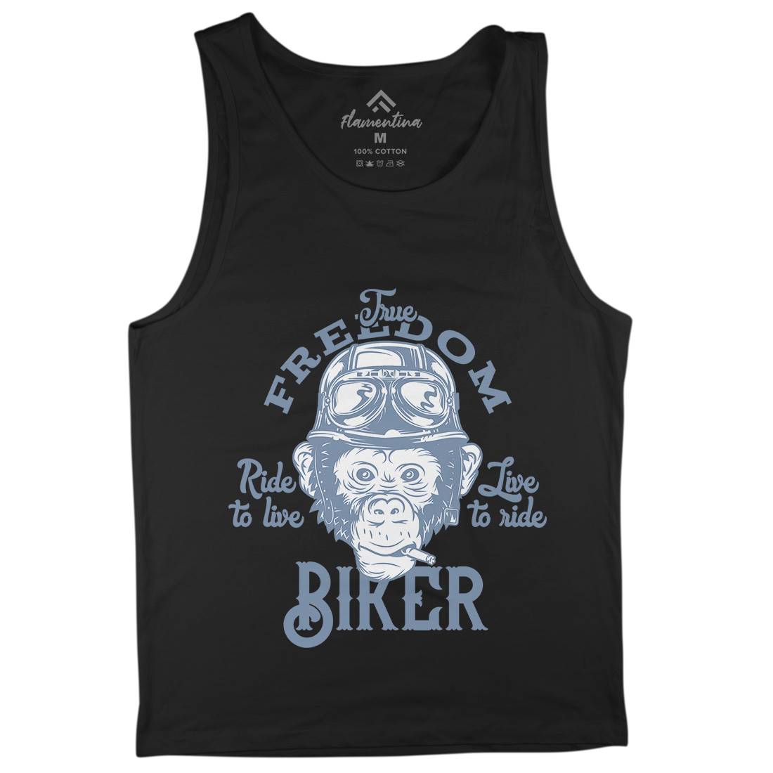 Biker Mens Tank Top Vest Motorcycles B289