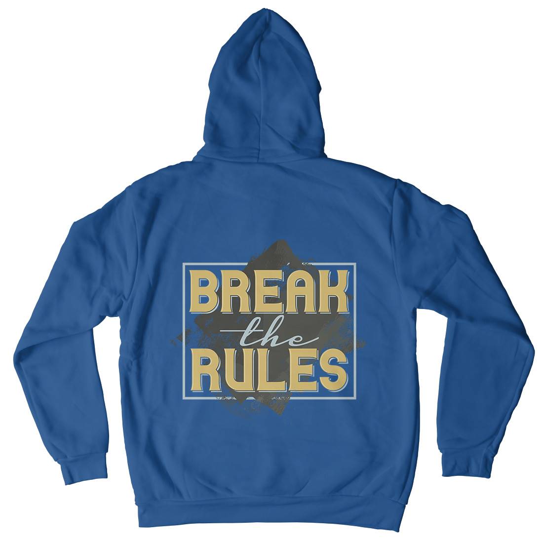 Break The Rules Kids Crew Neck Hoodie Retro B291