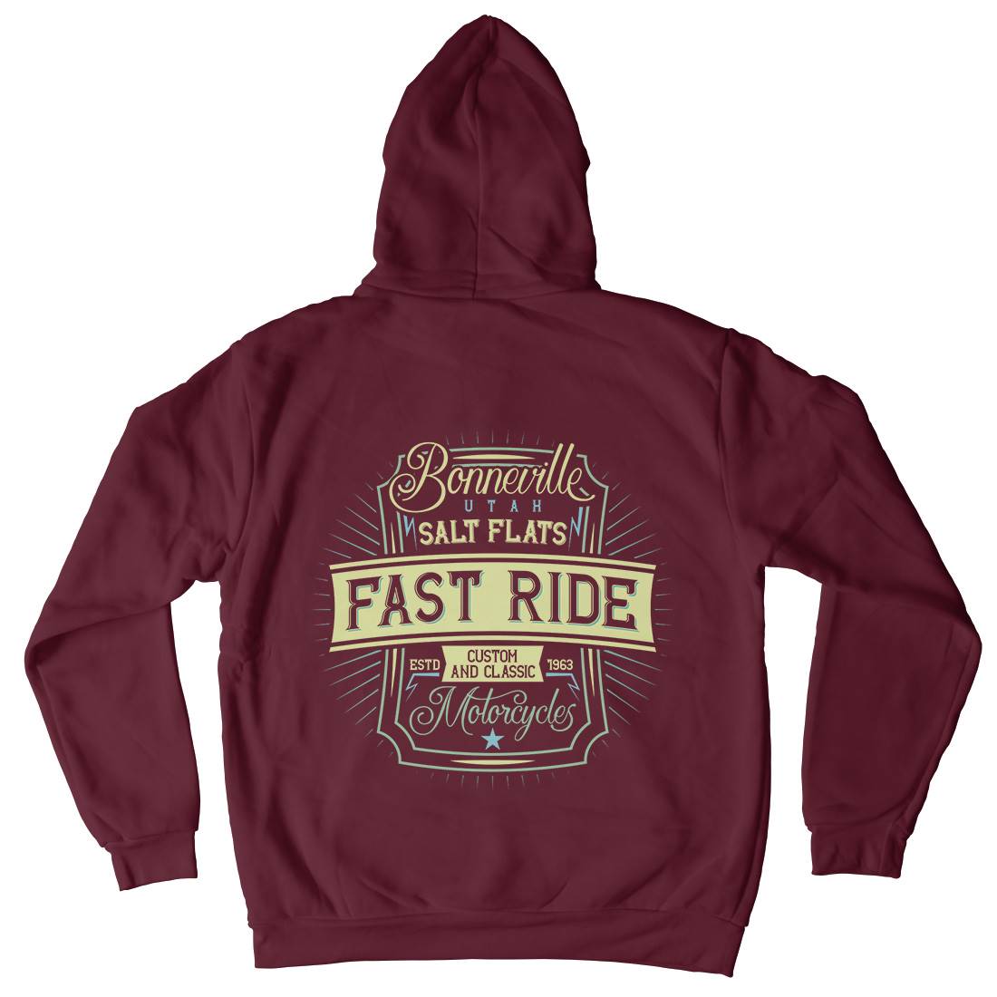 Fast Ride Kids Crew Neck Hoodie Motorcycles B295