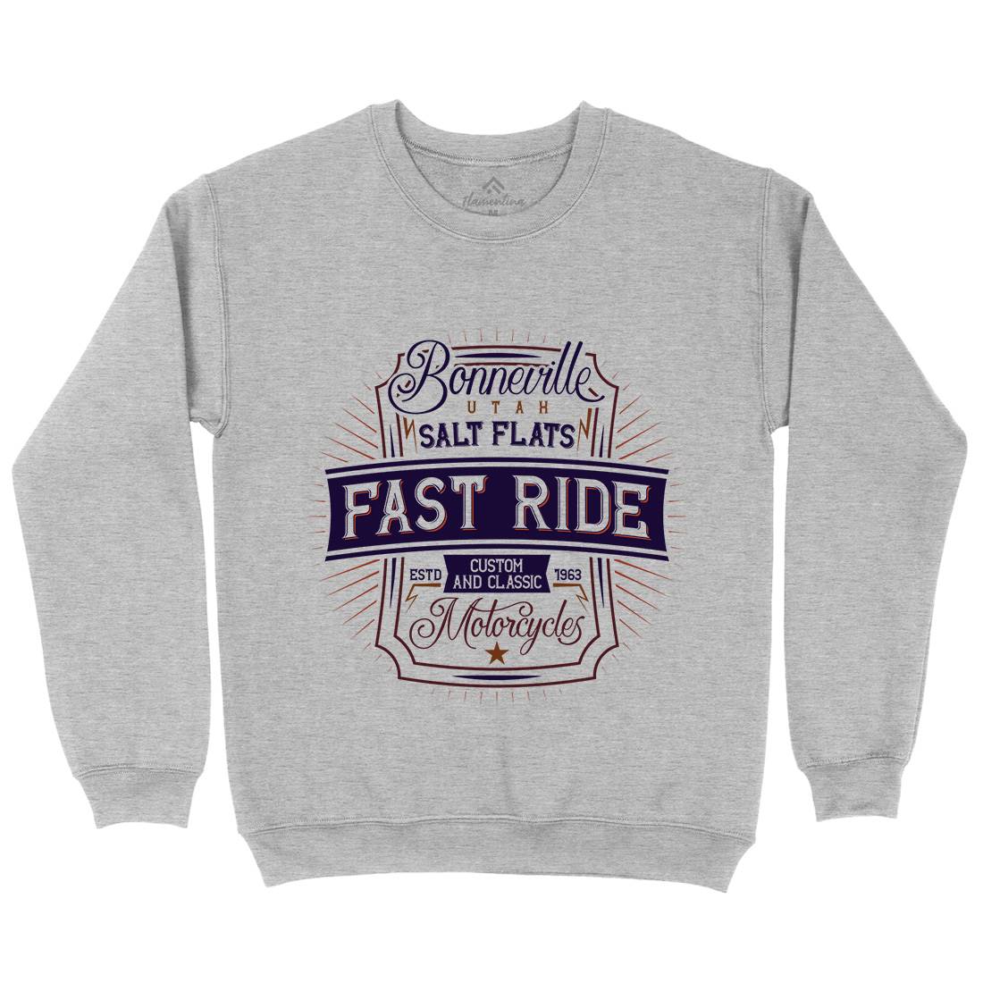 Fast Ride Kids Crew Neck Sweatshirt Motorcycles B295
