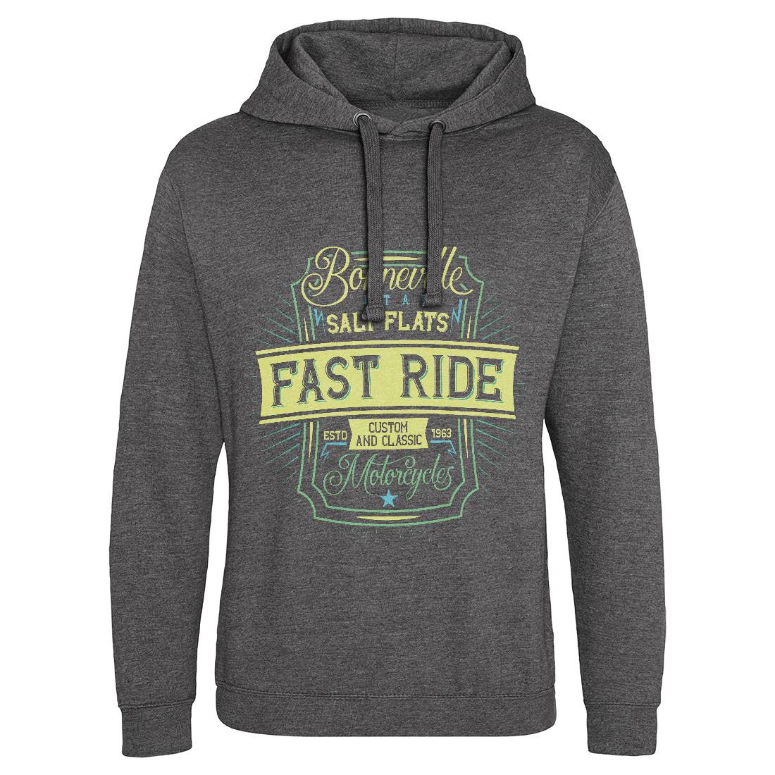 Fast Ride Mens Hoodie Without Pocket Motorcycles B295