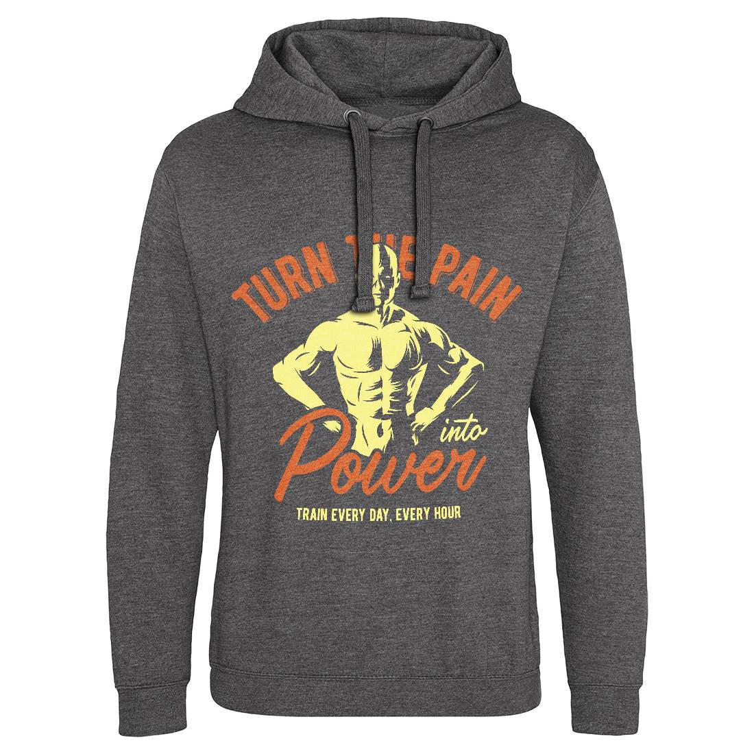 Power Mens Hoodie Without Pocket Gym B298