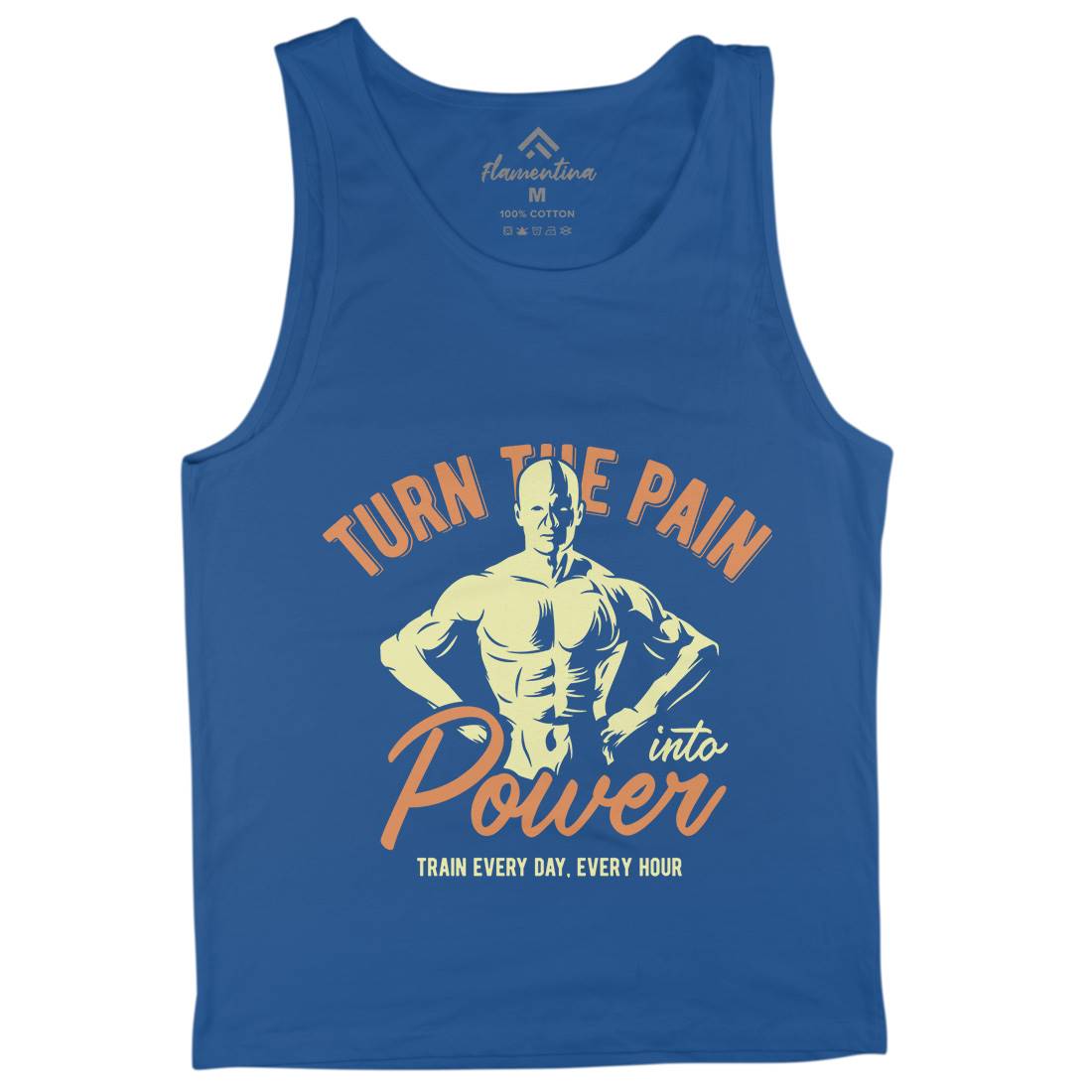 Power Mens Tank Top Vest Gym B298