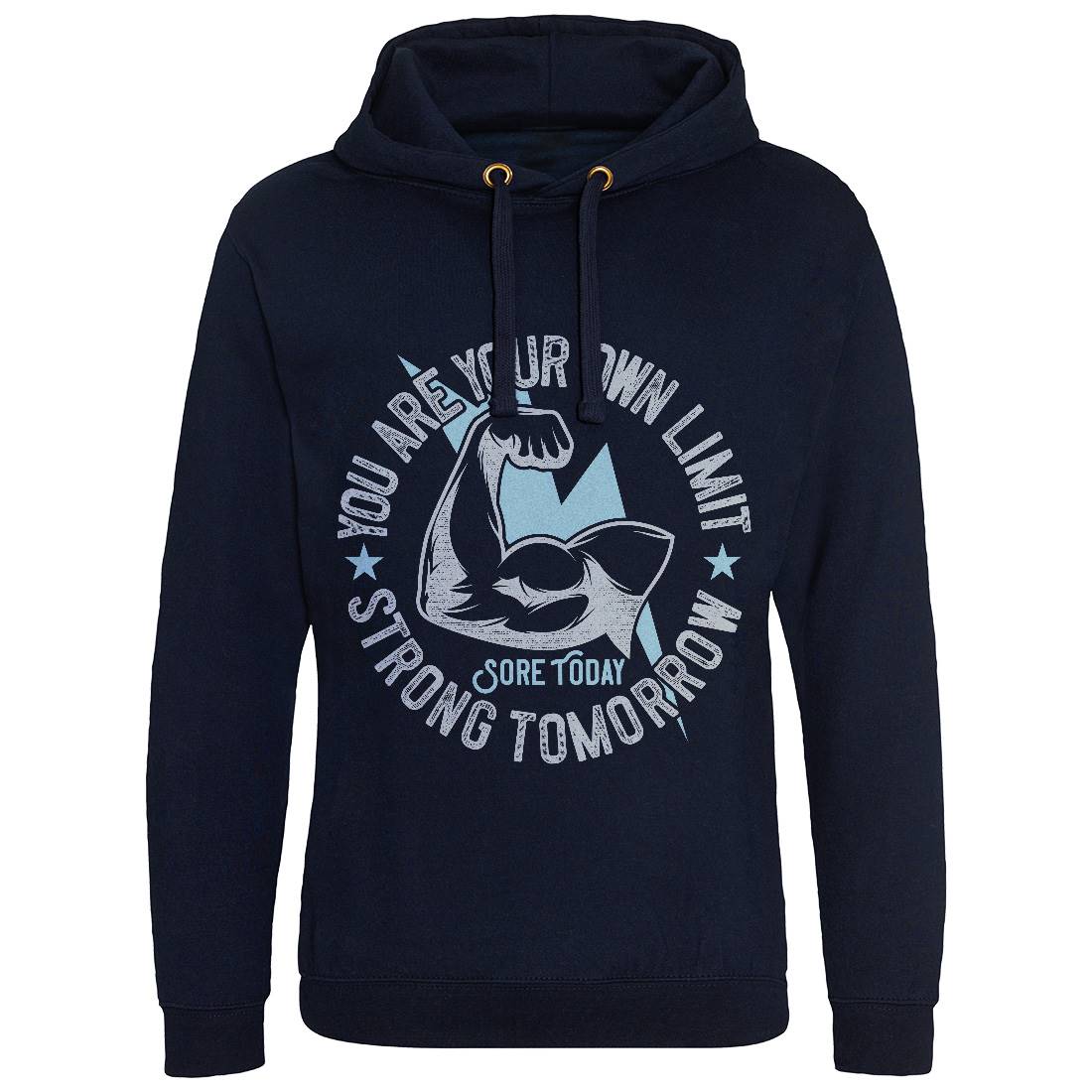 Strong Mens Hoodie Without Pocket Gym B299