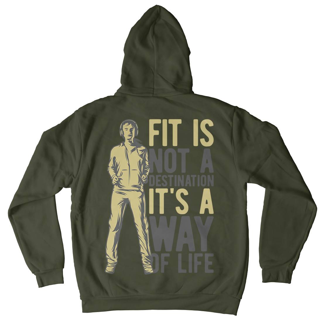 Fit Kids Crew Neck Hoodie Gym B300