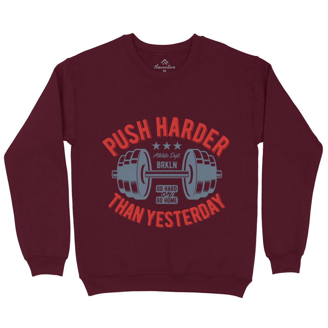 Push Harder Kids Crew Neck Sweatshirt Gym B301