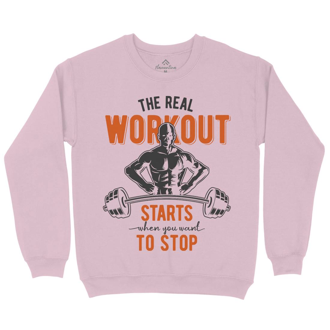 Workout Kids Crew Neck Sweatshirt Gym B302