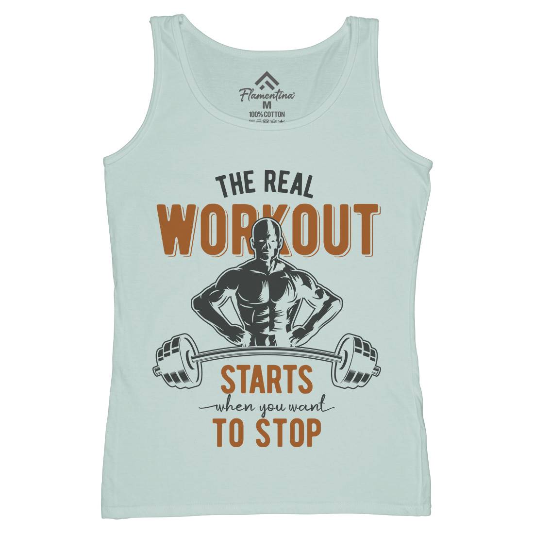 Workout Womens Organic Tank Top Vest Gym B302