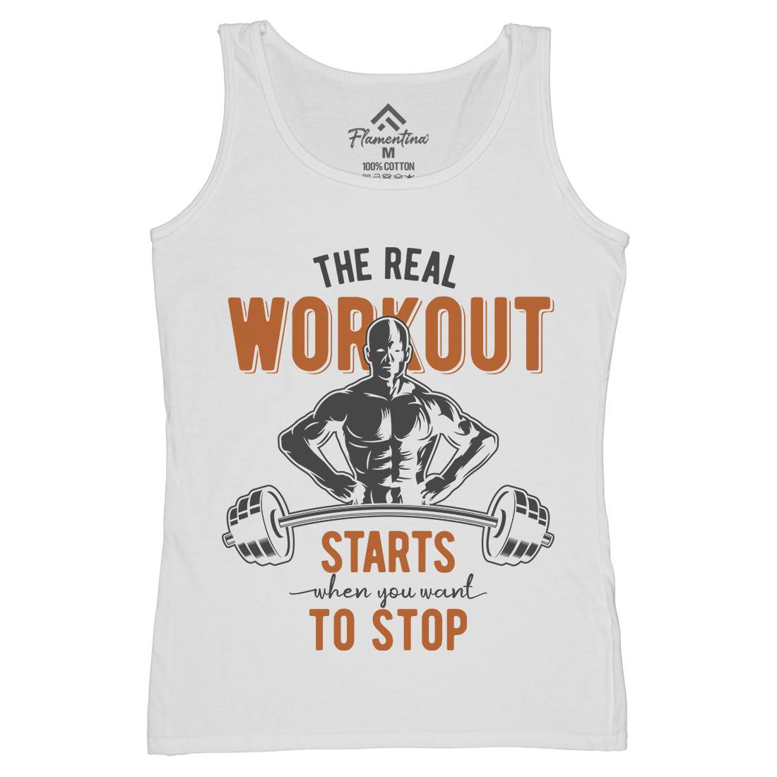Workout Womens Organic Tank Top Vest Gym B302