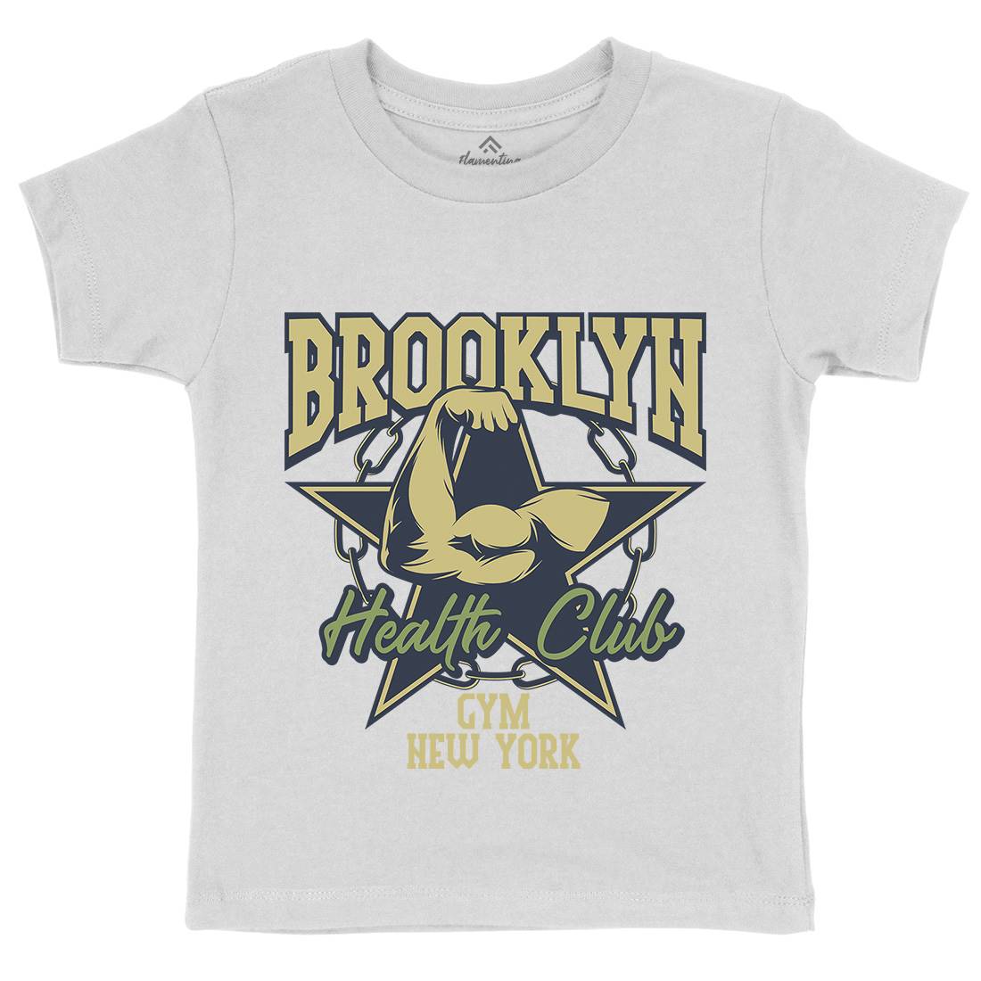 Health Club Kids Crew Neck T-Shirt Gym B304