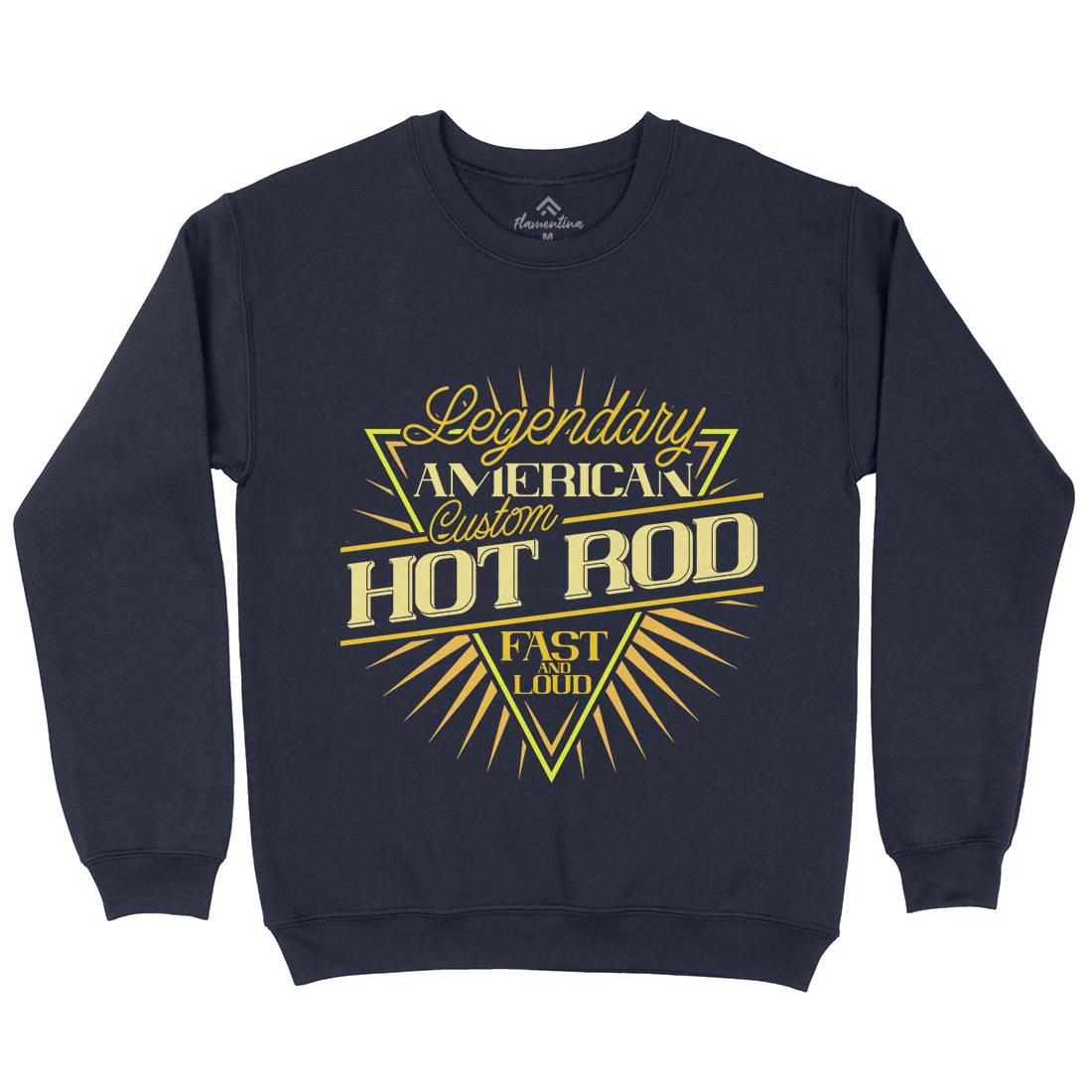 Hot Rod Kids Crew Neck Sweatshirt Cars B305