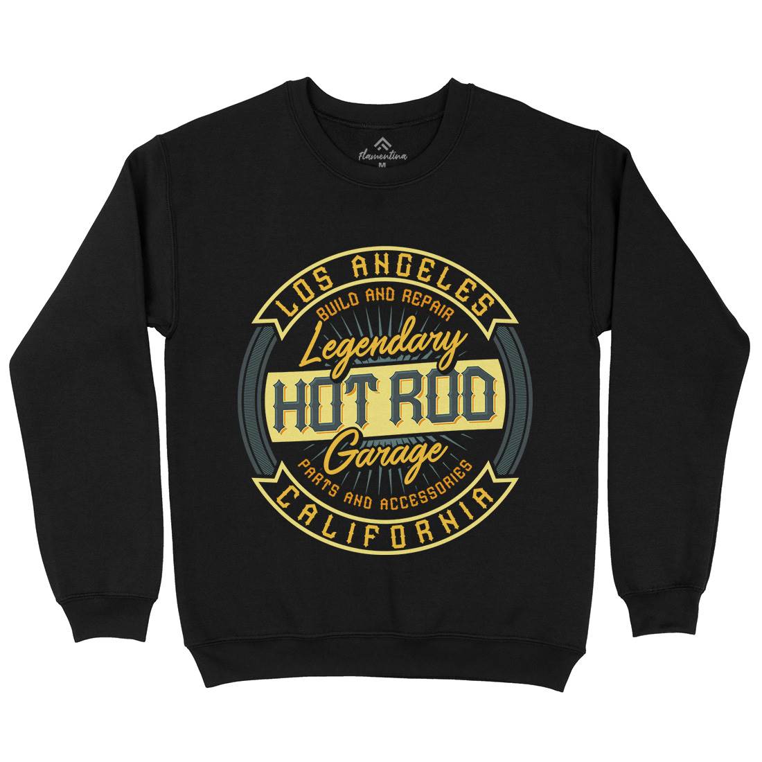 Hot Rod Kids Crew Neck Sweatshirt Cars B306