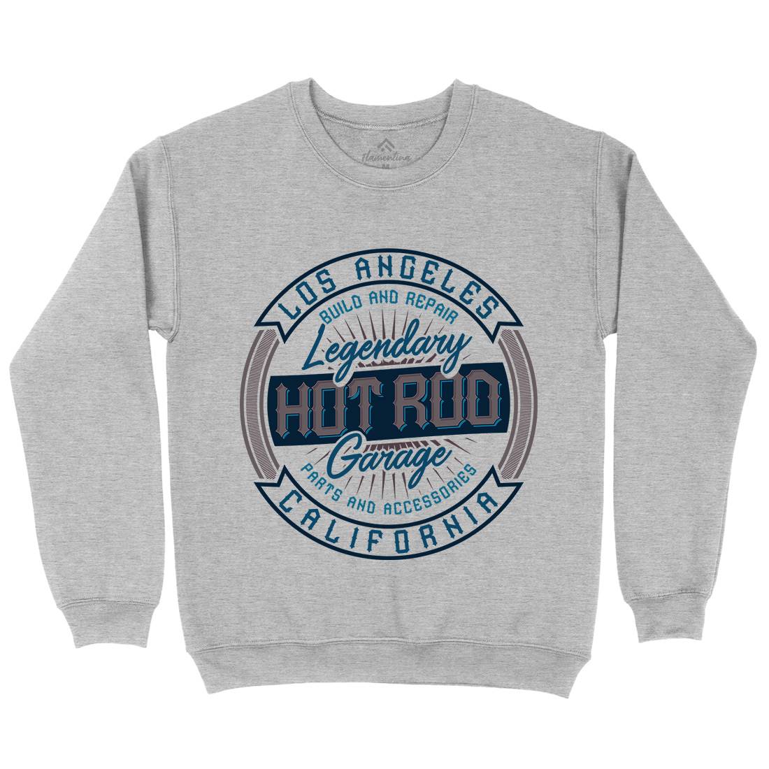 Hot Rod Mens Crew Neck Sweatshirt Cars B306
