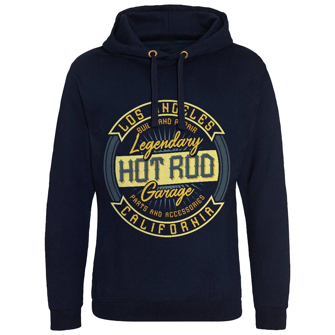 Hot Rod Mens Hoodie Without Pocket Cars B306