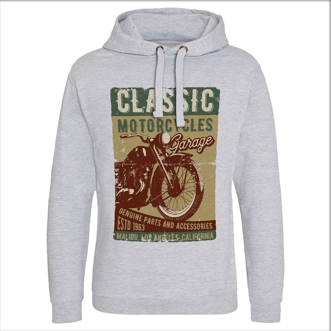 Motor Mens Hoodie Without Pocket Motorcycles B310