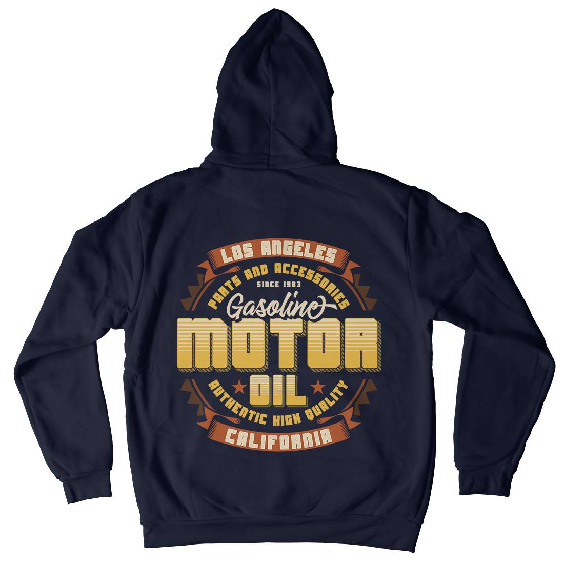 Motor Oil Mens Hoodie With Pocket Motorcycles B312