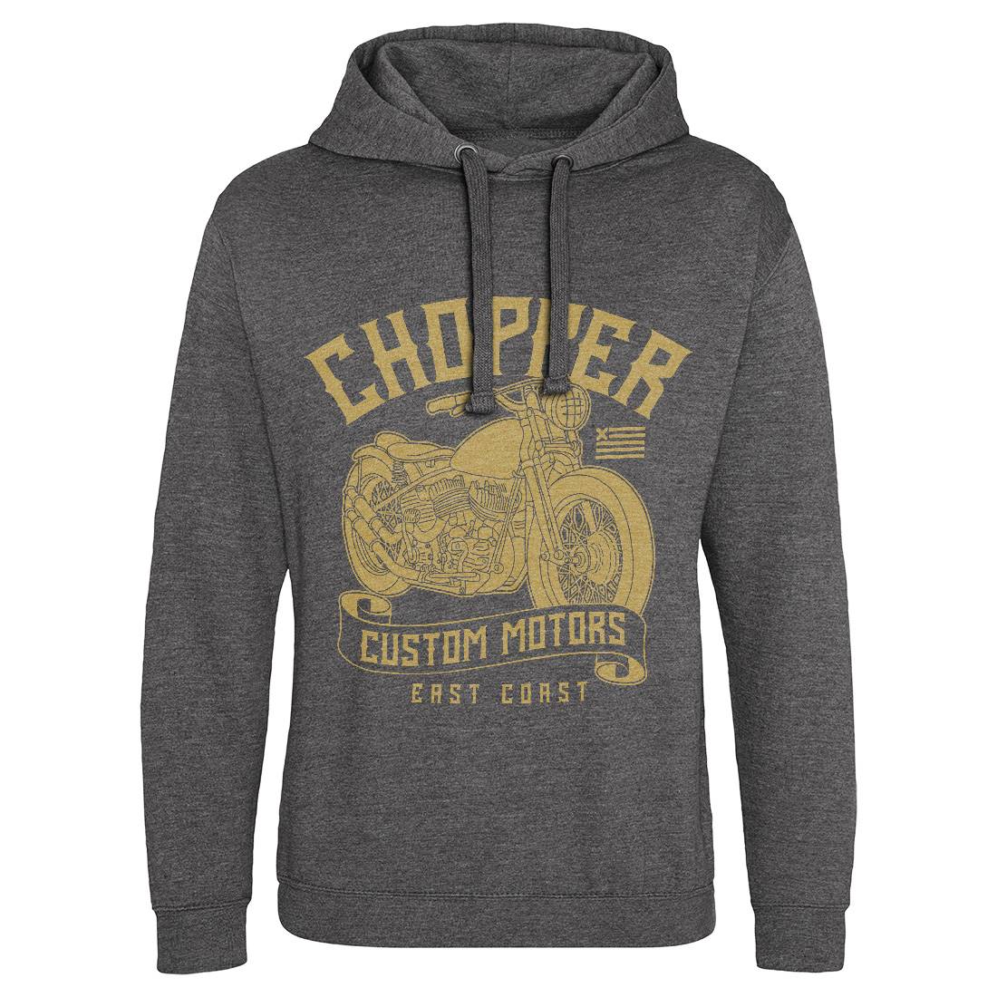 Chopper Mens Hoodie Without Pocket Motorcycles B314
