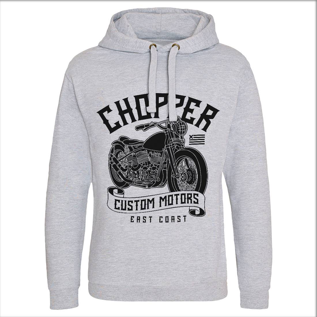 Chopper Mens Hoodie Without Pocket Motorcycles B314