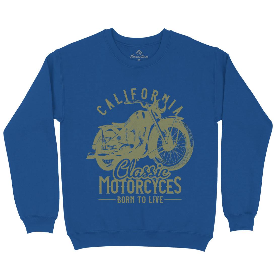 California Kids Crew Neck Sweatshirt Motorcycles B316