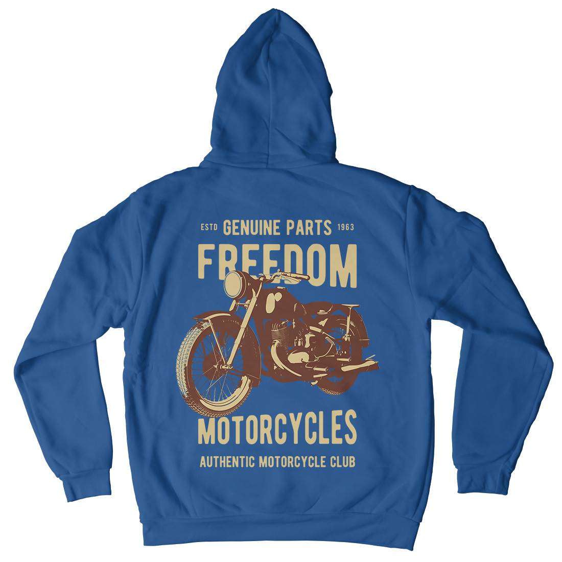Freedom Kids Crew Neck Hoodie Motorcycles B317