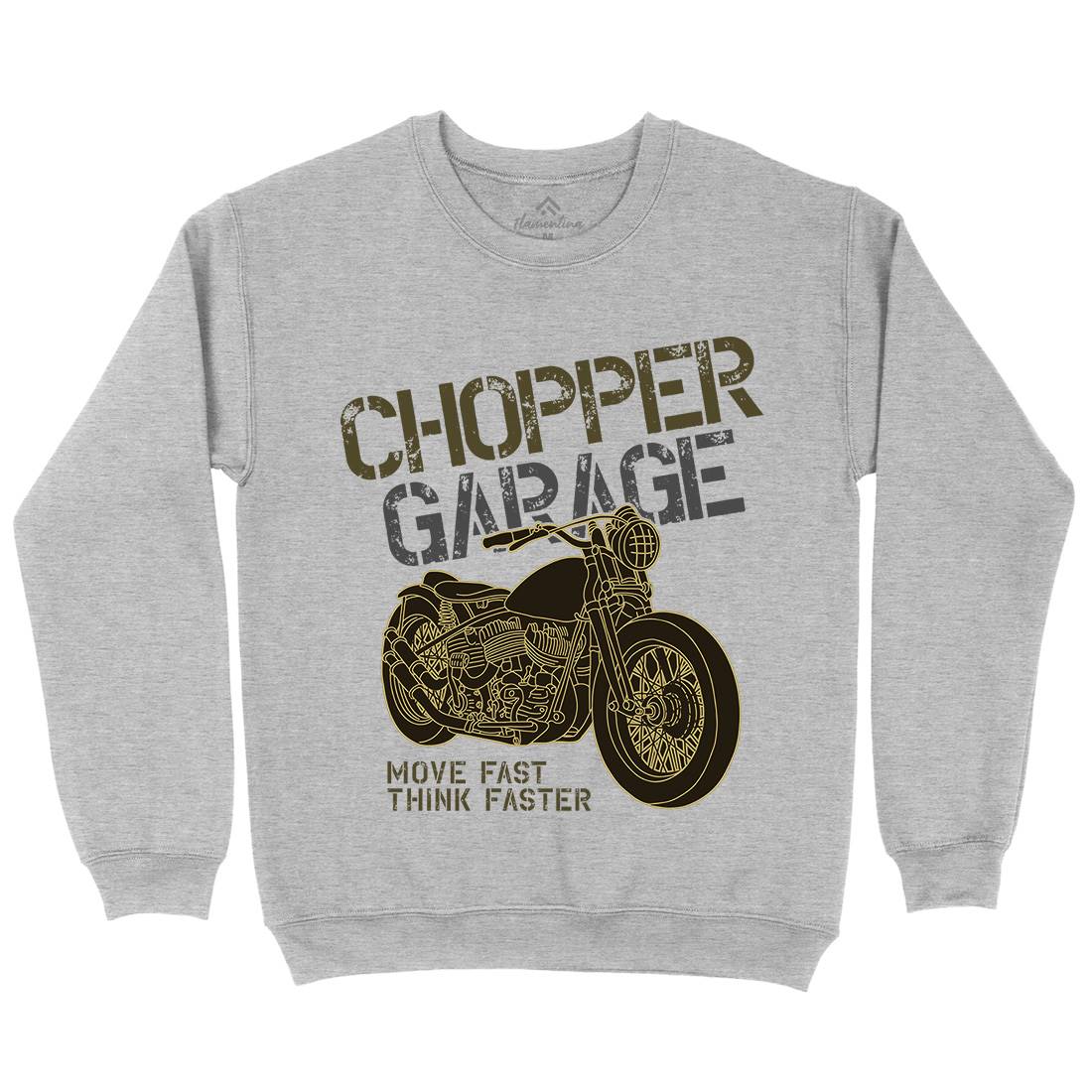 Chopper Kids Crew Neck Sweatshirt Motorcycles B320