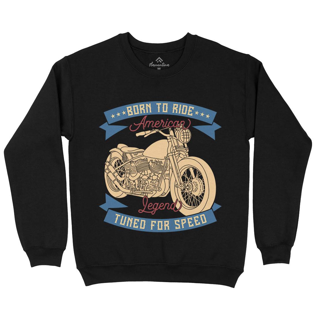 Legend Kids Crew Neck Sweatshirt Motorcycles B322