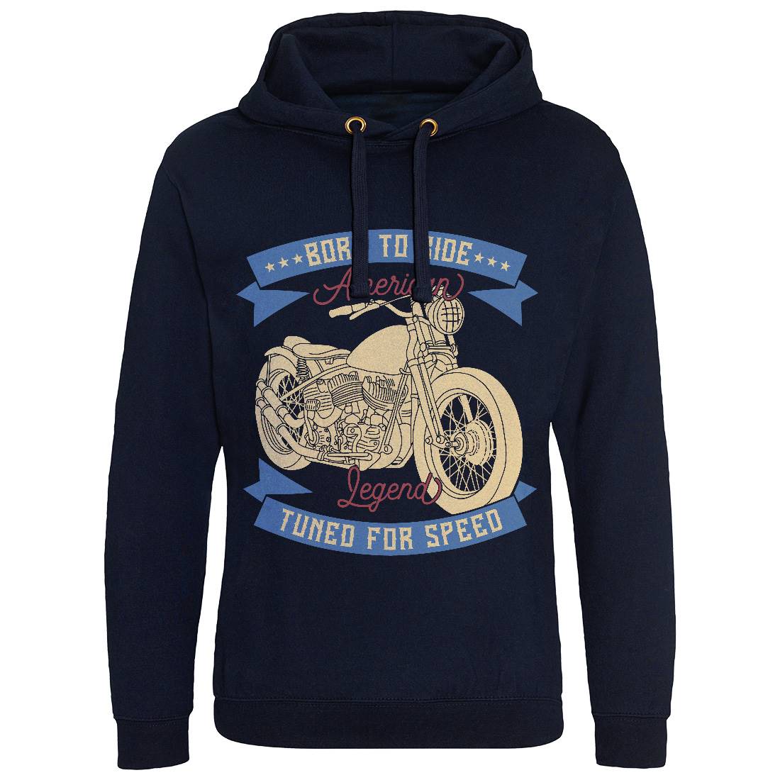 Legend Mens Hoodie Without Pocket Motorcycles B322