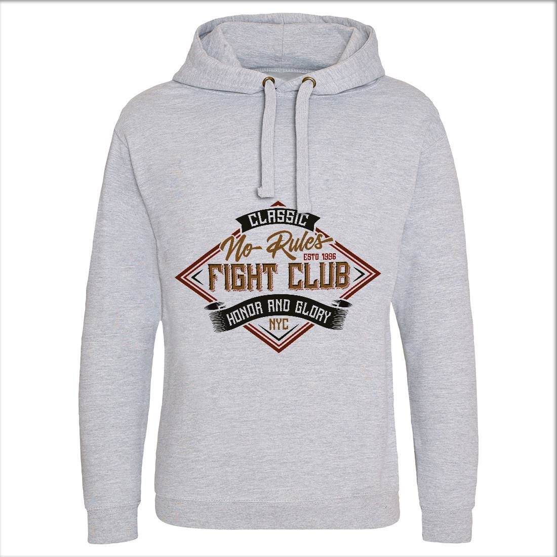 No Rules Mens Hoodie Without Pocket Sport B323