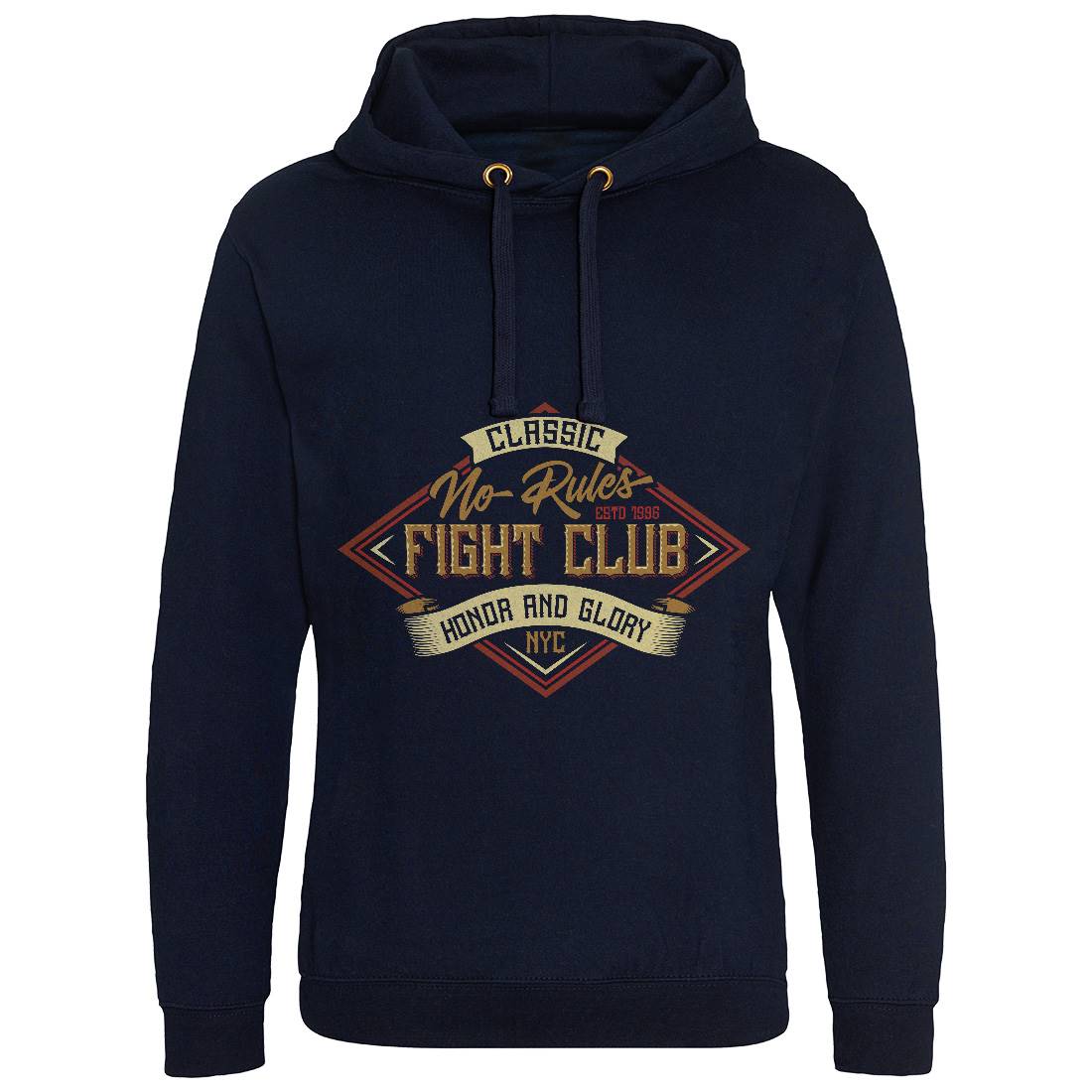 No Rules Mens Hoodie Without Pocket Sport B323