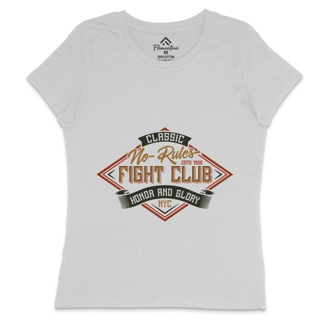 No Rules Womens Crew Neck T-Shirt Sport B323