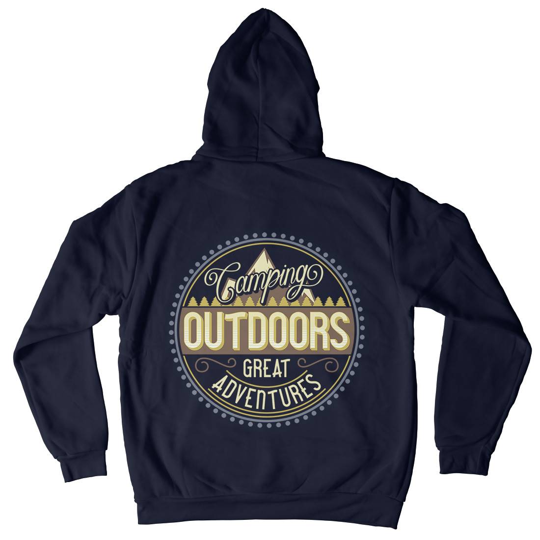 Outdoors Mens Hoodie With Pocket Nature B326