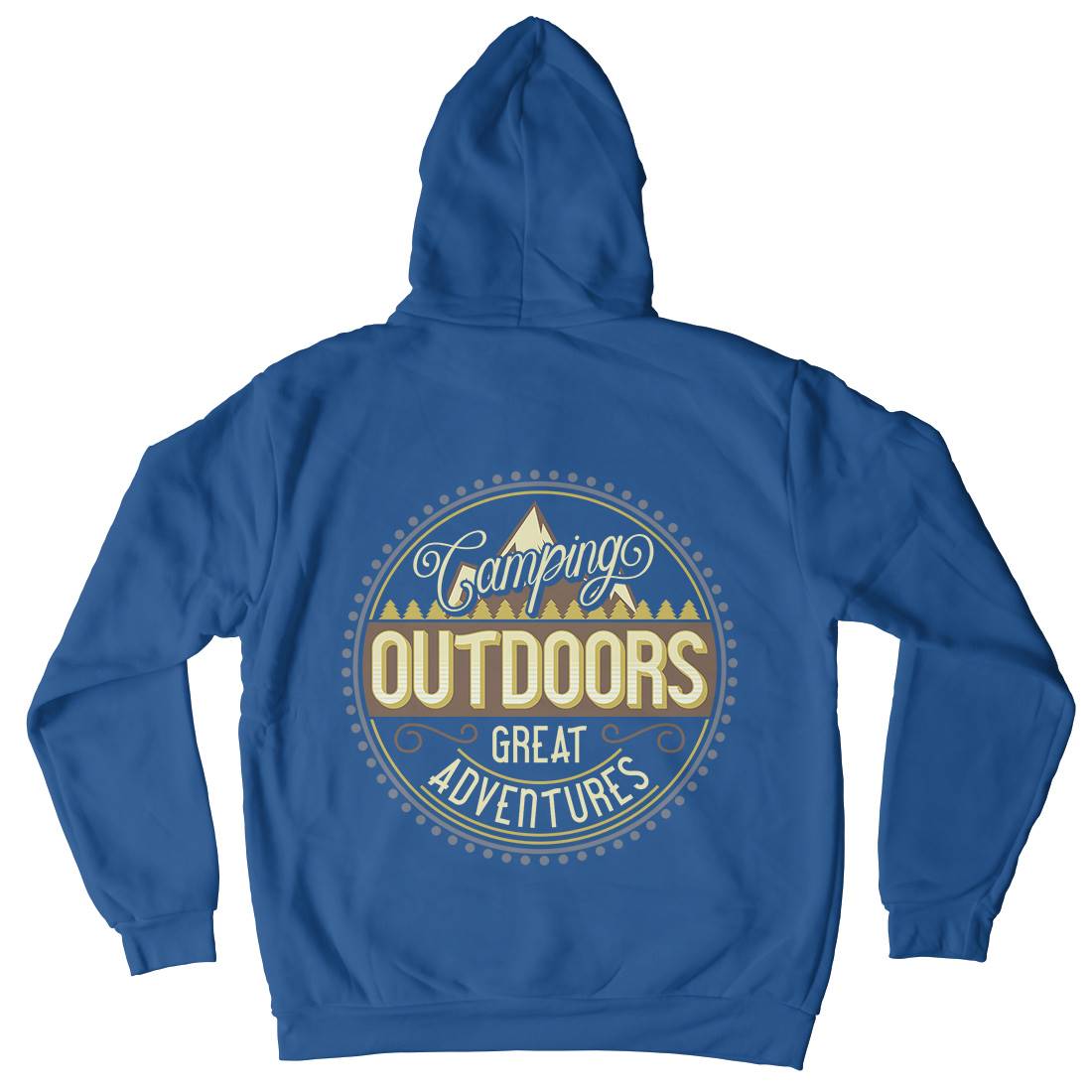 Outdoors Mens Hoodie With Pocket Nature B326