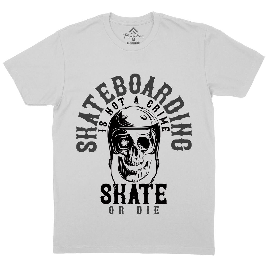 Skater Mens Crew Neck T-Shirt Skate B340