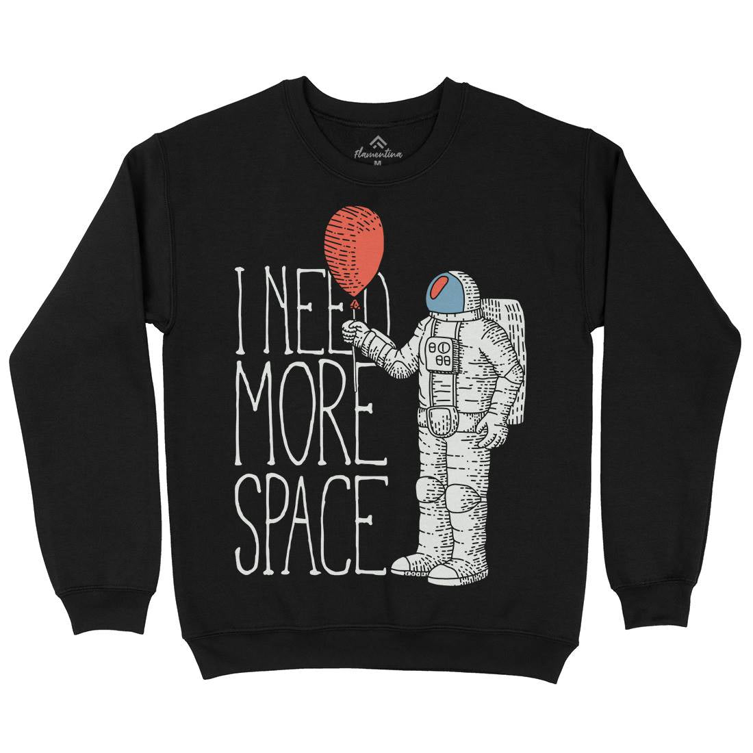 Need More Kids Crew Neck Sweatshirt Space B341