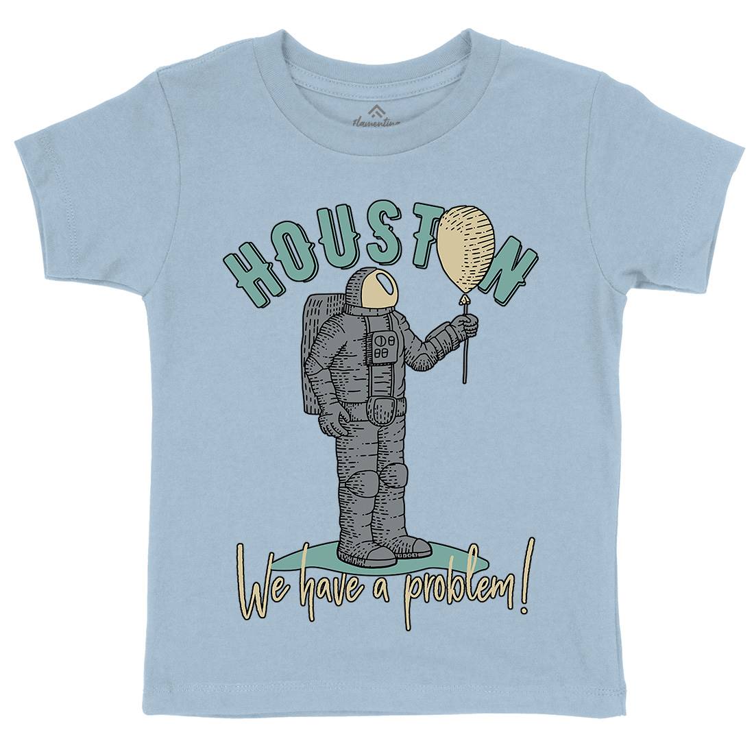 Huston Problem Kids Crew Neck T-Shirt Space B342